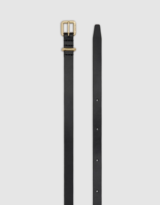 Oroton - Remi 12mm Box Leather Belt