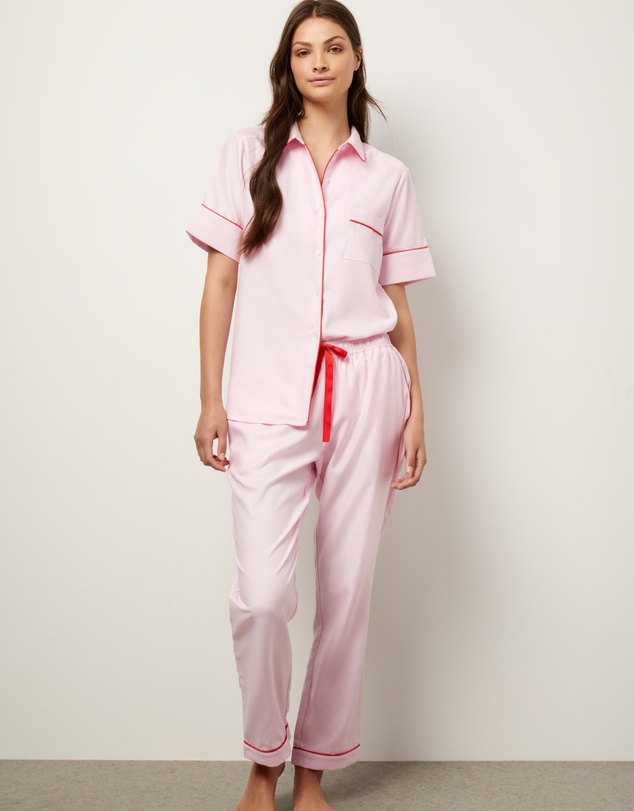 Wanderluxe Sleepwear - The Scarlett Pyjama Set Short