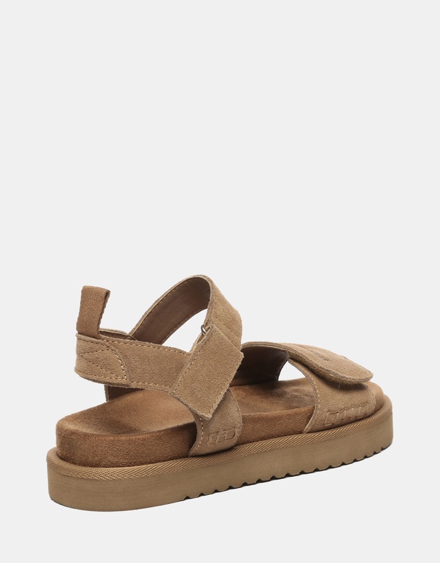 EVERAU - EverAU Ugg Carla Cow Suede Upper Sandals
