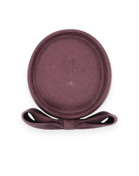 Morgan & Taylor - Tara Racewear Pillbox Hat in Dark Cherry Red