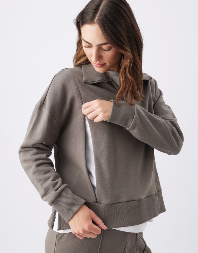 Ripe Maternity - Terry Nursing Sweat