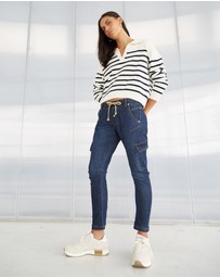 DRICOPER DENIM - Active Cargo Paris Blue Jeans