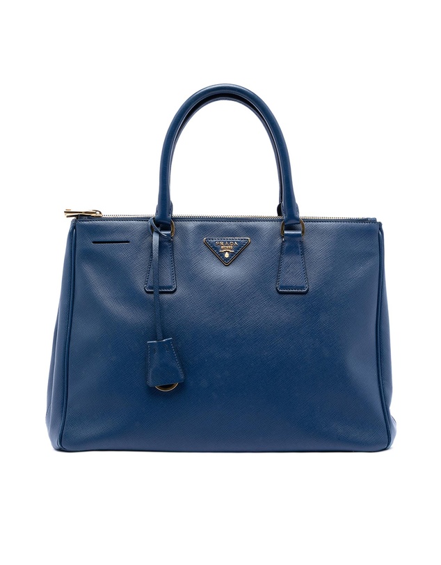 Pre-Loved by Azura Reborn - Pre-Loved Medium Saffiano Lux Galleria Double Zip Satchel