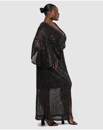 Pink Dusk by Curve Project - Red Carpet Ready Maxi Dress