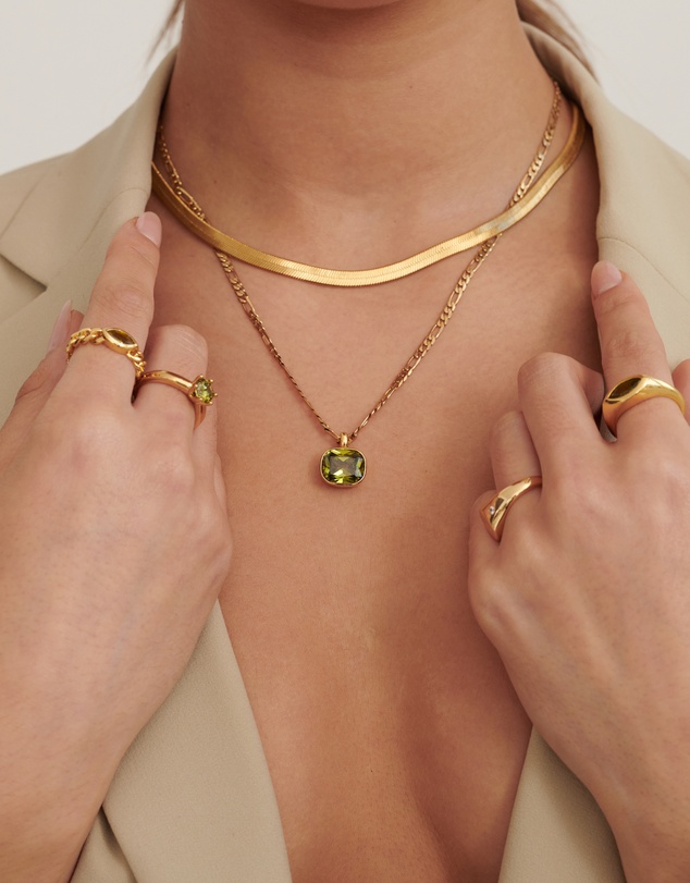 Reh Studios - Zephyr Necklace - Olivine