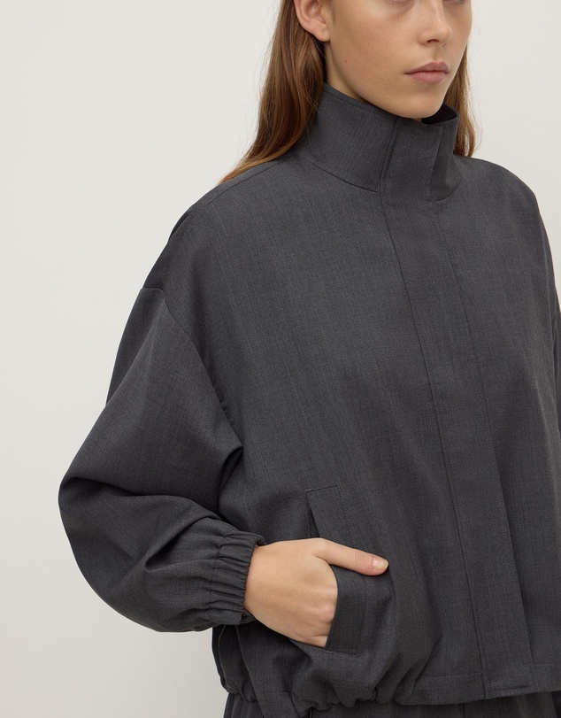Assembly Label - Dani Wool Drawcord Jacket