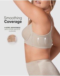Leonisa - High Profile Back Smoothing Wired T-Shirt Bra