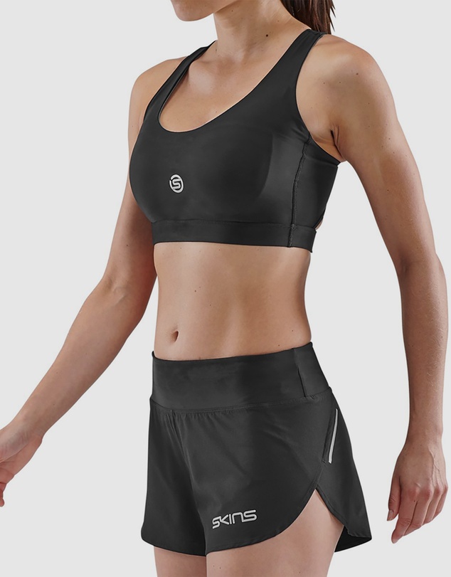 SKINS - SKINS Women's Series-3 Activewear Active Bra Black
