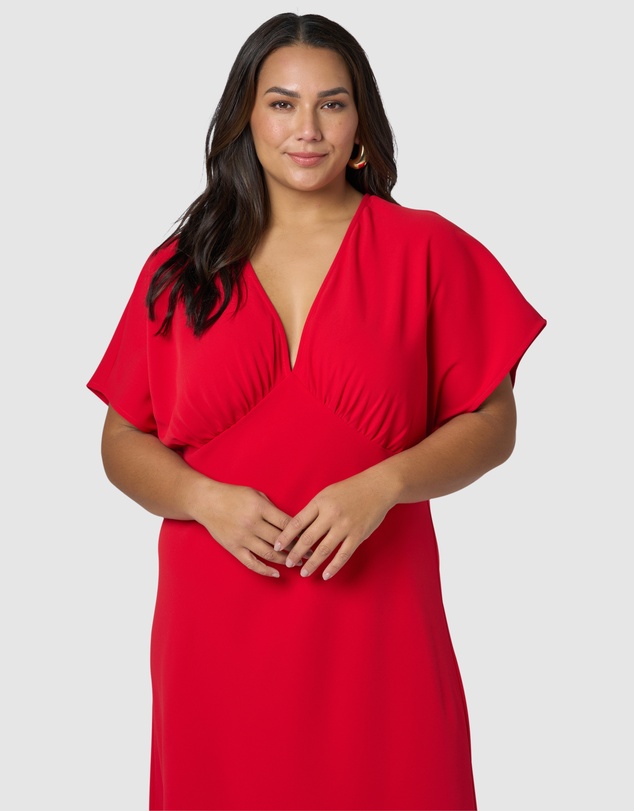 Pink Dusk by Curve Project - Scorching Maxi Dress