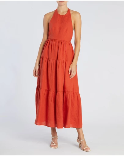 Amelius - Tularosa Linen Maxi Dress