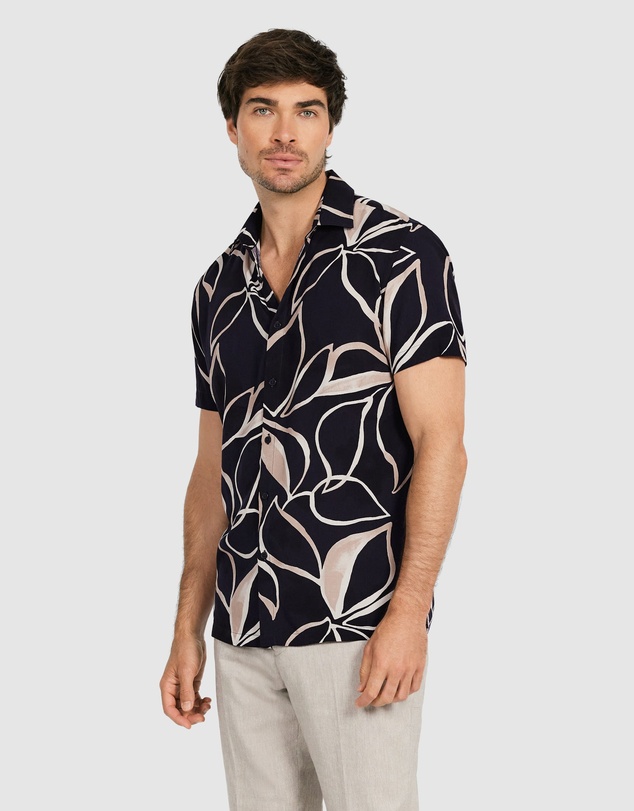Tarocash - Terzo Viscose Abstract Shirt