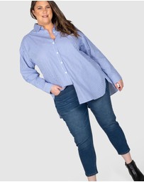 Love Your Wardrobe - Hannah Ankle Grazer Stretch Jeans