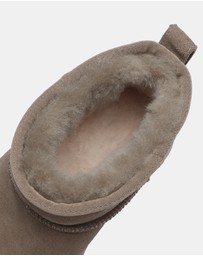 EVERAU - Australian Shepherd Ugg Thick Bottom Ronnie Cow Suede Upper UGG Boots