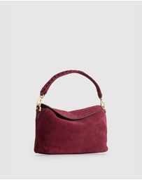 Evity - Clara Suede Leather Grab Bag