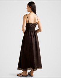Forever New - Gina Gathered Waist Midi Dress