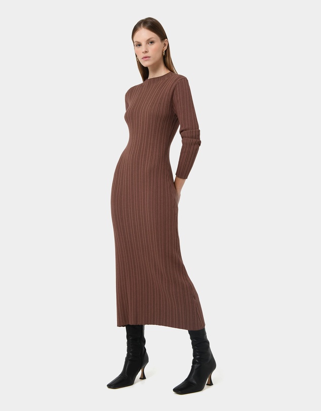Forcast - Diana Long Sleeve Knit Dress