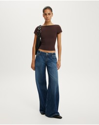 Cotton On - Hold Me Scoop Back Tee