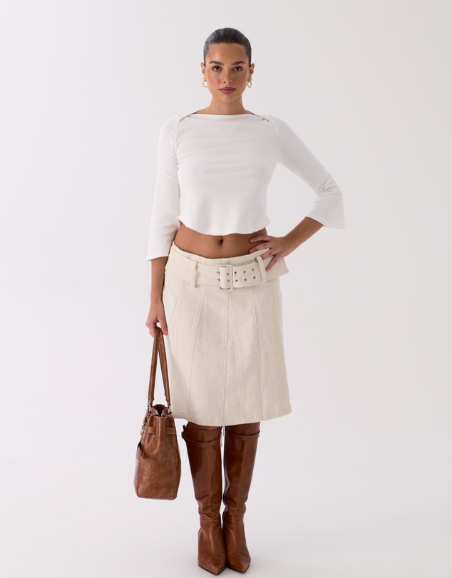 Style Addict - Lola Top - White