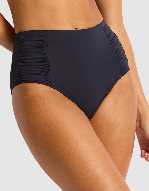 Sea Level Australia - Essentials Gathered Side High Waist Pant