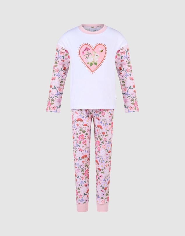 Fleur Harris - 'Toadstool' Slumber Sleep Set in Peach