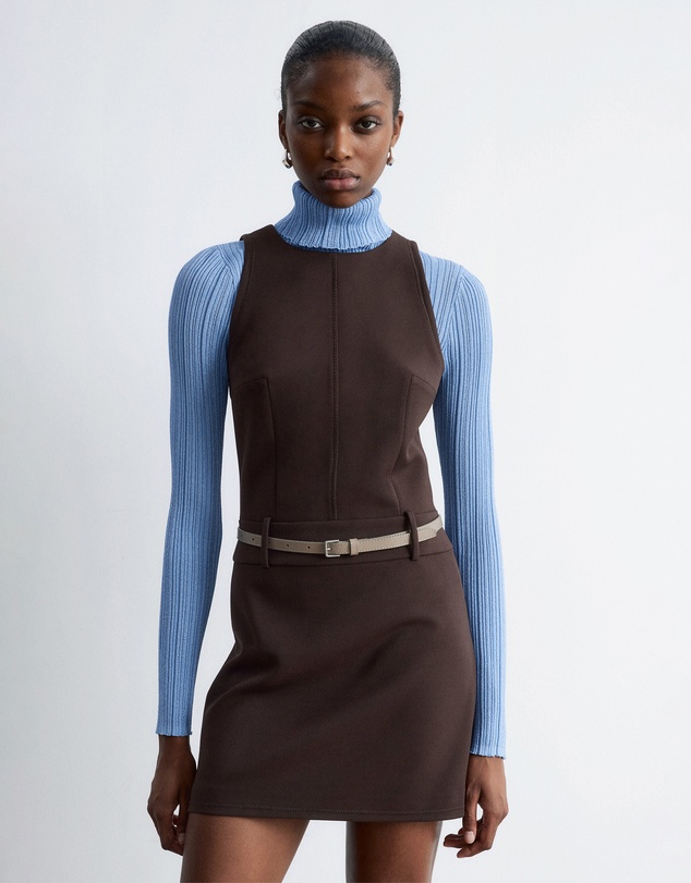 & Other Stories - Sleeveless A-Line Mini Dress