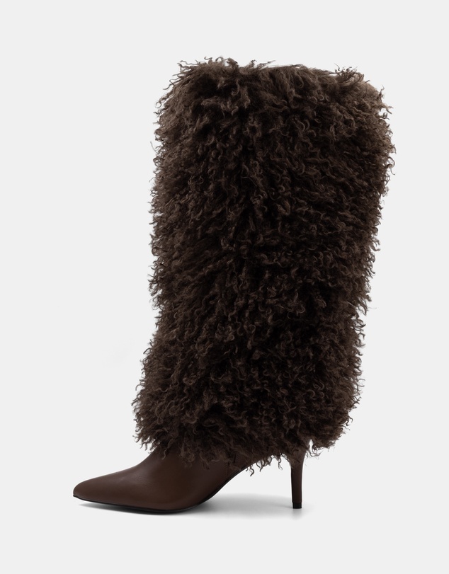 Therapy - Rival Furry Stiletto Boots