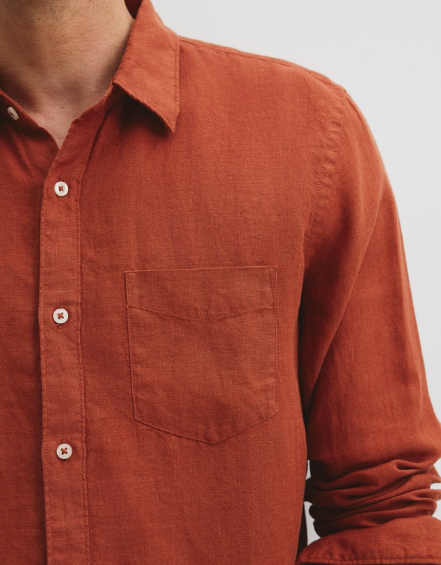 Country Road - Organically Grown Linen Regular Fit Shirt