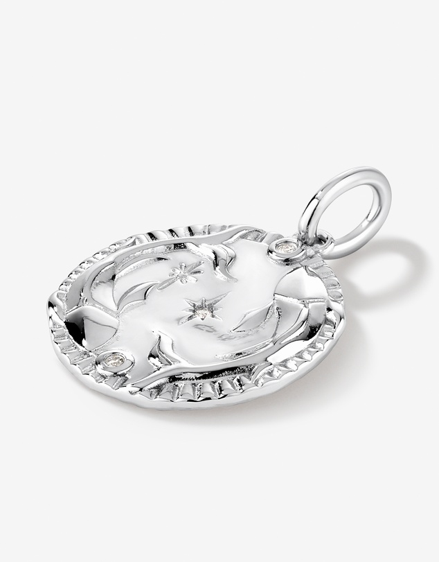 Michael Hill - Diamond Accent Pisces Zodiac Pendant in Sterling Silver