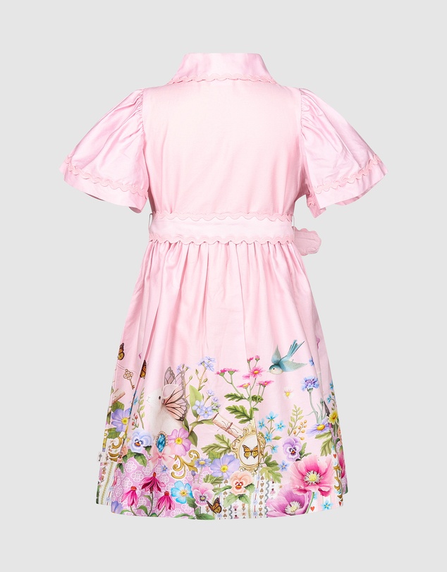 Fleur Harris - 'Heirloom Treasures' Maple Dress in Pink Multi