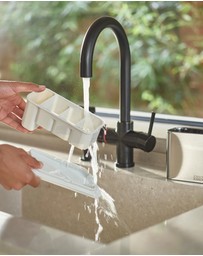 Joseph Joseph - Surface™ Stainless Steel Cutlery Drainer (Stone)