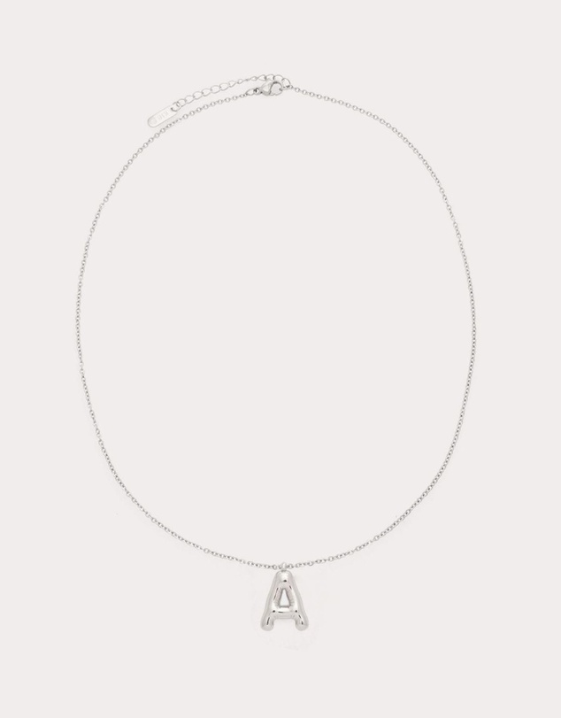 Petit Moments - Bubble Initial Necklace - All Letters