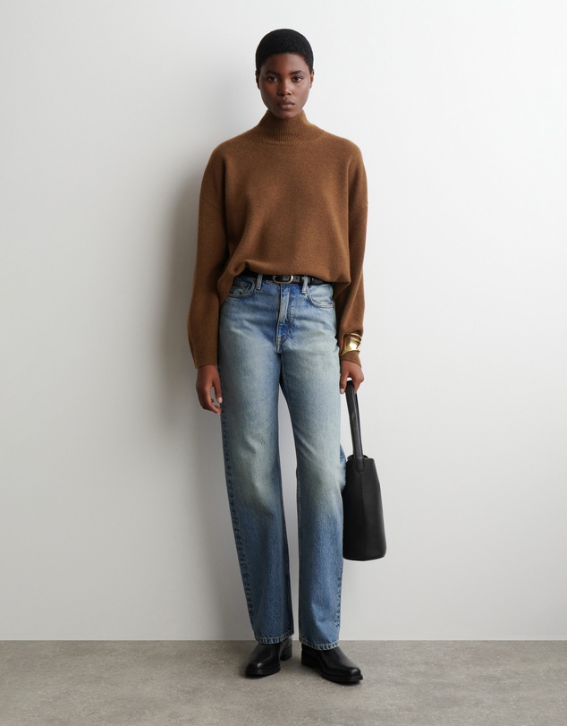 COS - Cashmere Funnel-Neck Jumper