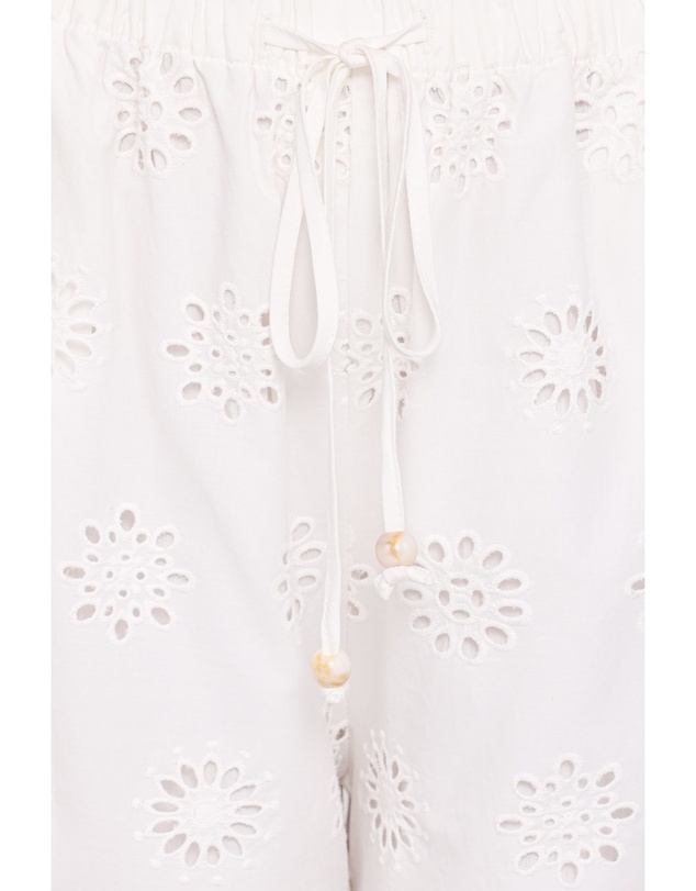 Petal & Pup - Wren Pant - White Broderie