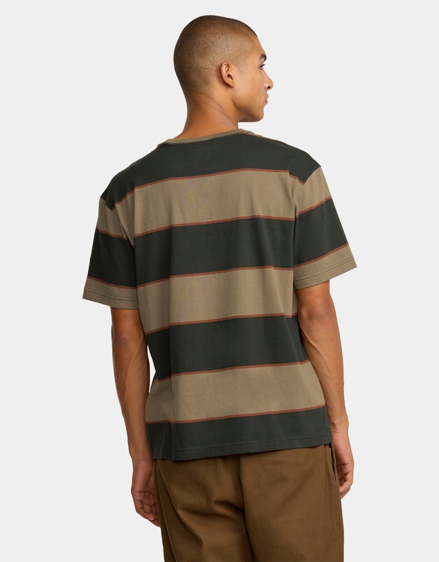 RVCA - Mens KSL Stripe T-Shirt