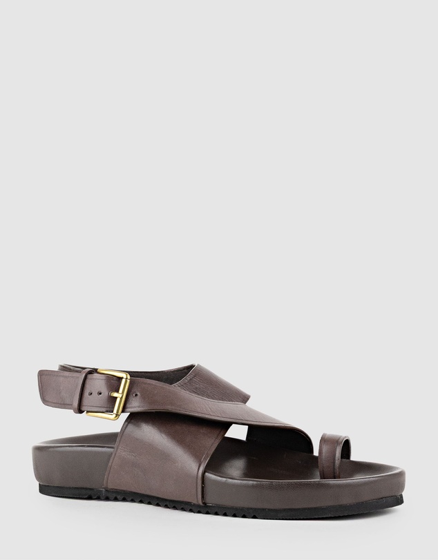 Edward Meller - TAMRYN Crossover Sandal with Toe Thong