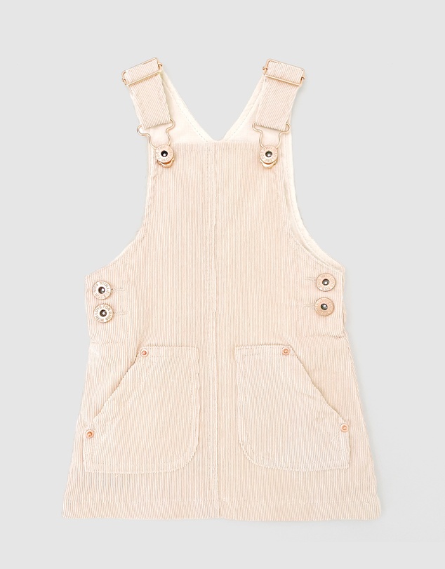 WITH LOVE FOR KIDS - Hazel Cord Pinafore Dress - Kids