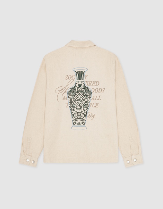 Les Deux - Layton Faience Twill Overshirt