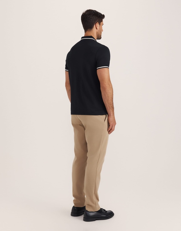 SABA - Ted Textured Cotton Polo