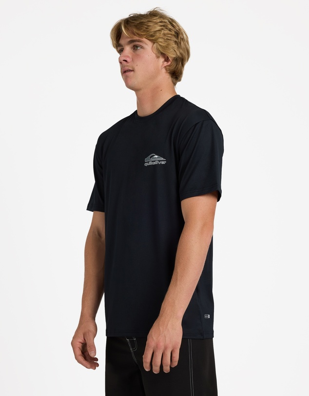 Quiksilver - Mens Carbon Short Sleeve Rashguard