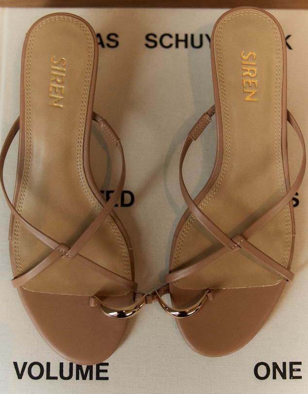 Siren - Xane Kitten Heel Thongs