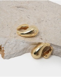 Forcast - Gia Gold Bubble Earrings
