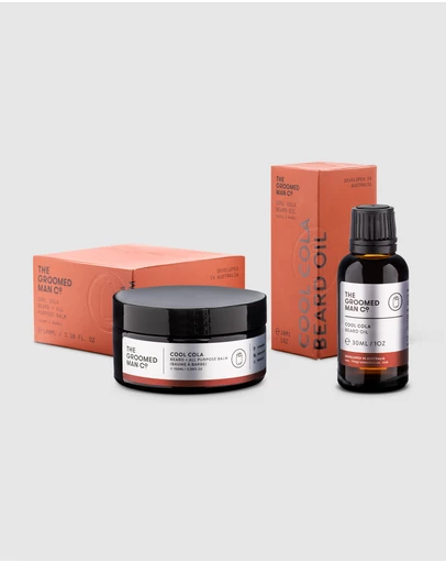 The Groomed Man Co - Cool Cola Beard Oil & Balm Duo Kit