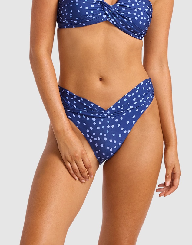 Seafolly - Dolce Dot Twist Band Mini Hipster