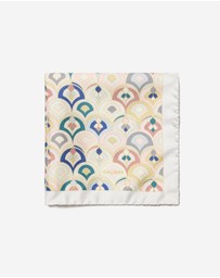 Calibre - Pastel Parlor Pocket Square Cream Combo