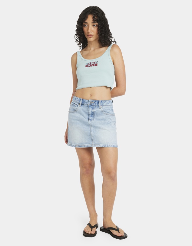 RVCA - Womens Flipped Scooped Tank Top