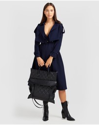 Belle & Bloom - Manhattan Cropped Trench