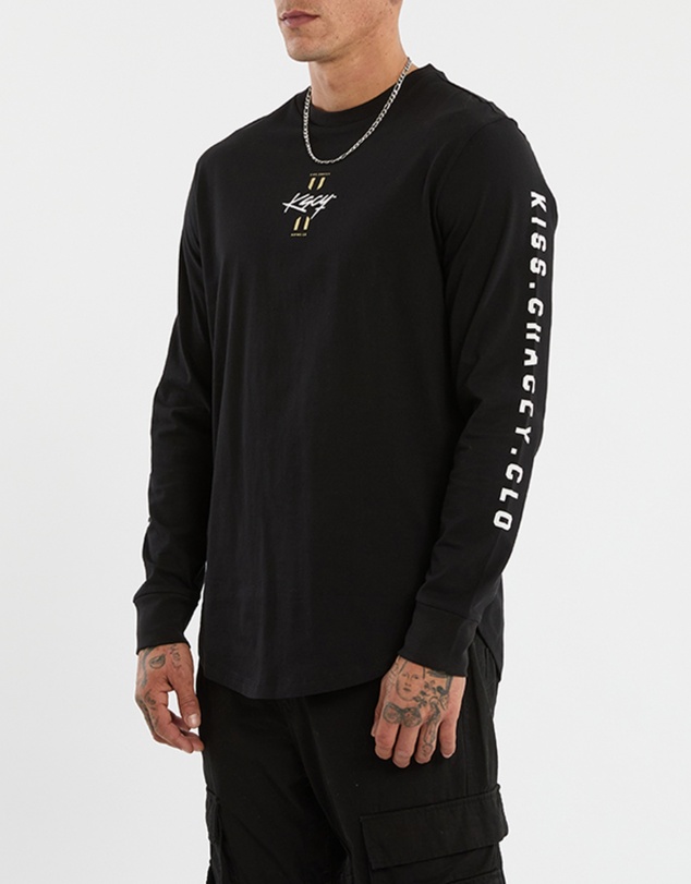 Kiss Chacey - Prayers Dual Cured LS Tee