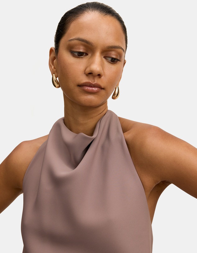 Forever New Petite - Evelyn Petite Halter Neck Backless Top
