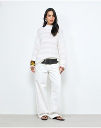 AERE - Dea Wool Blendcable Knit Jumper