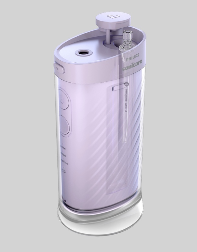 Philips - Philips Sonicare Compact Flosser 1000 Purple